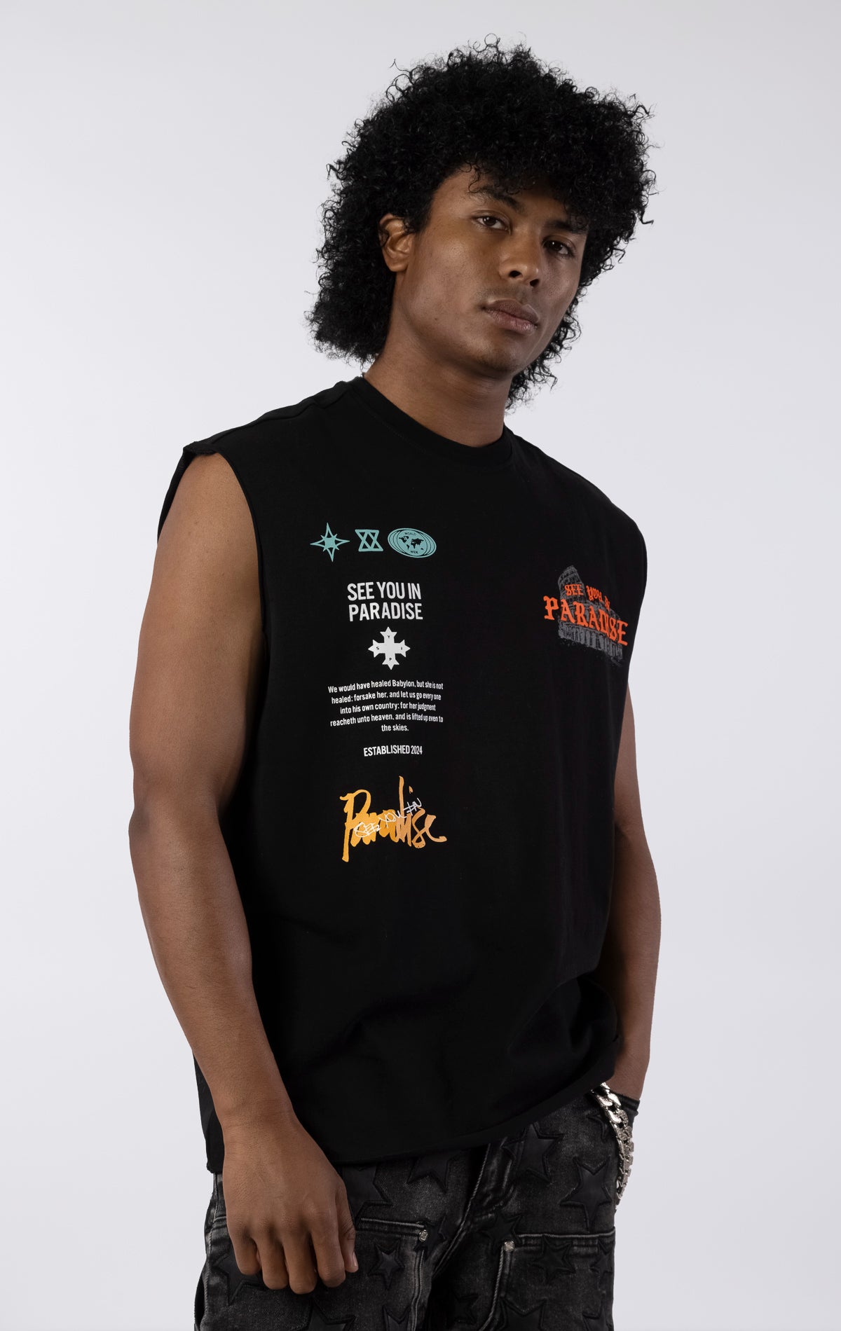 Worldwide Cutoff T-Shirt